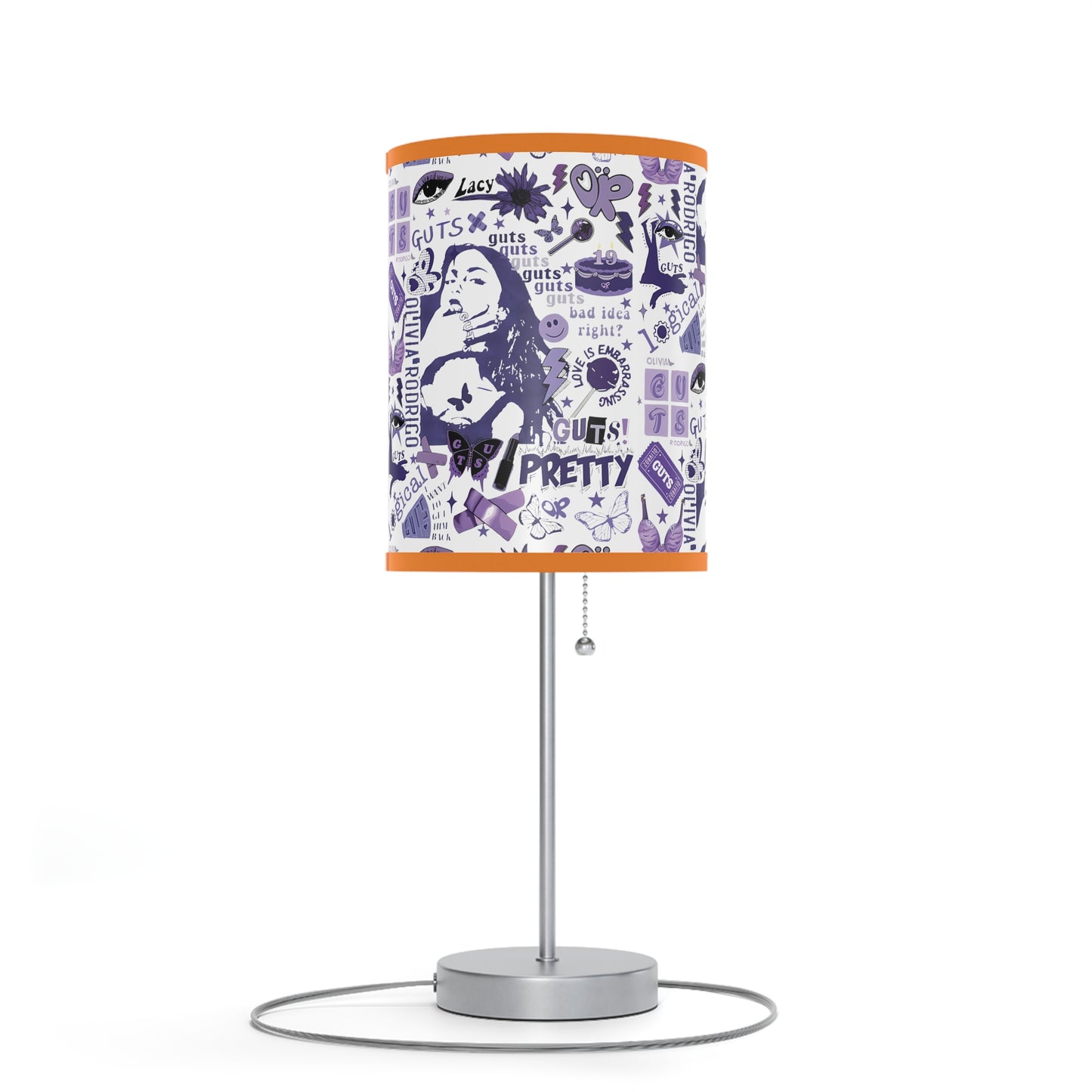 Olivia Rodrigo Guts Tour Collage Lamp on a Stand