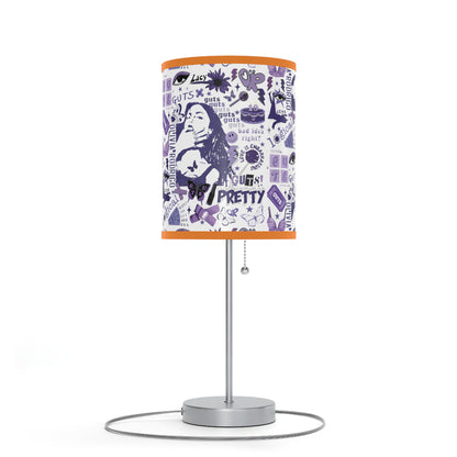 Olivia Rodrigo Guts Tour Collage Lamp on a Stand