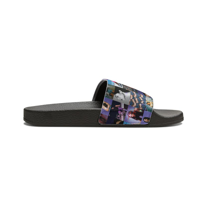 Olivia Rodrigo Album Cover Art Collage Youth Slide Sandals