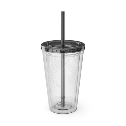 Lana Del Rey Vintage Artwork Sunsplash Tumbler with Straw