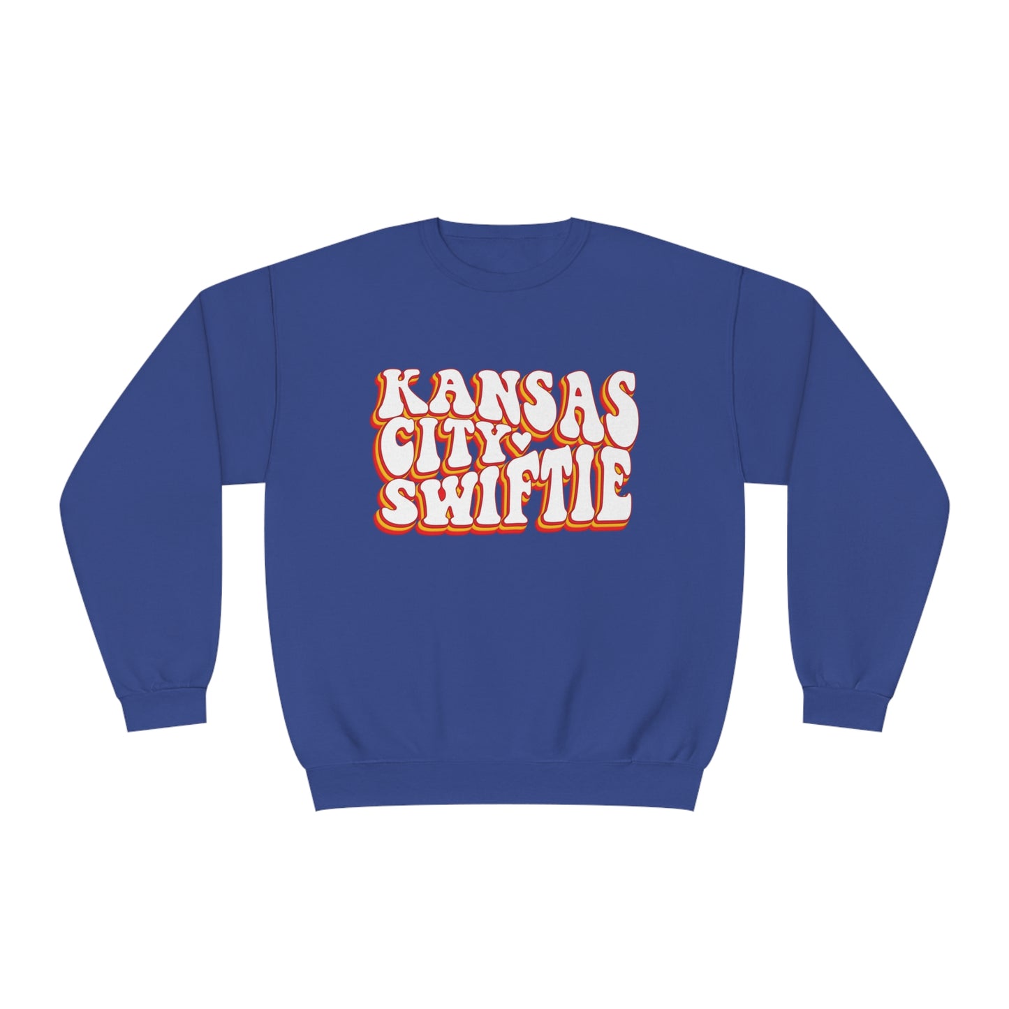 Taylor Swift Kansas City Swiftie Unisex NuBlend Crewneck Sweatshirt