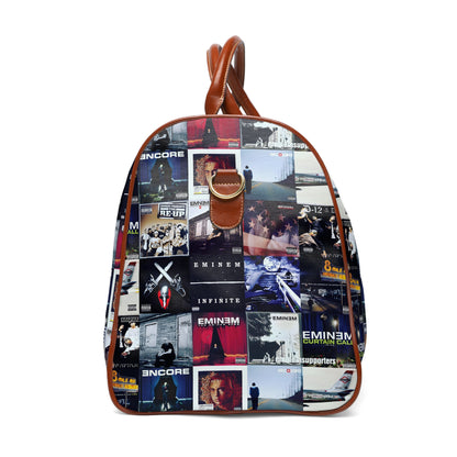 Eminem Album Art Cover Collage Waterproof Travel Bag