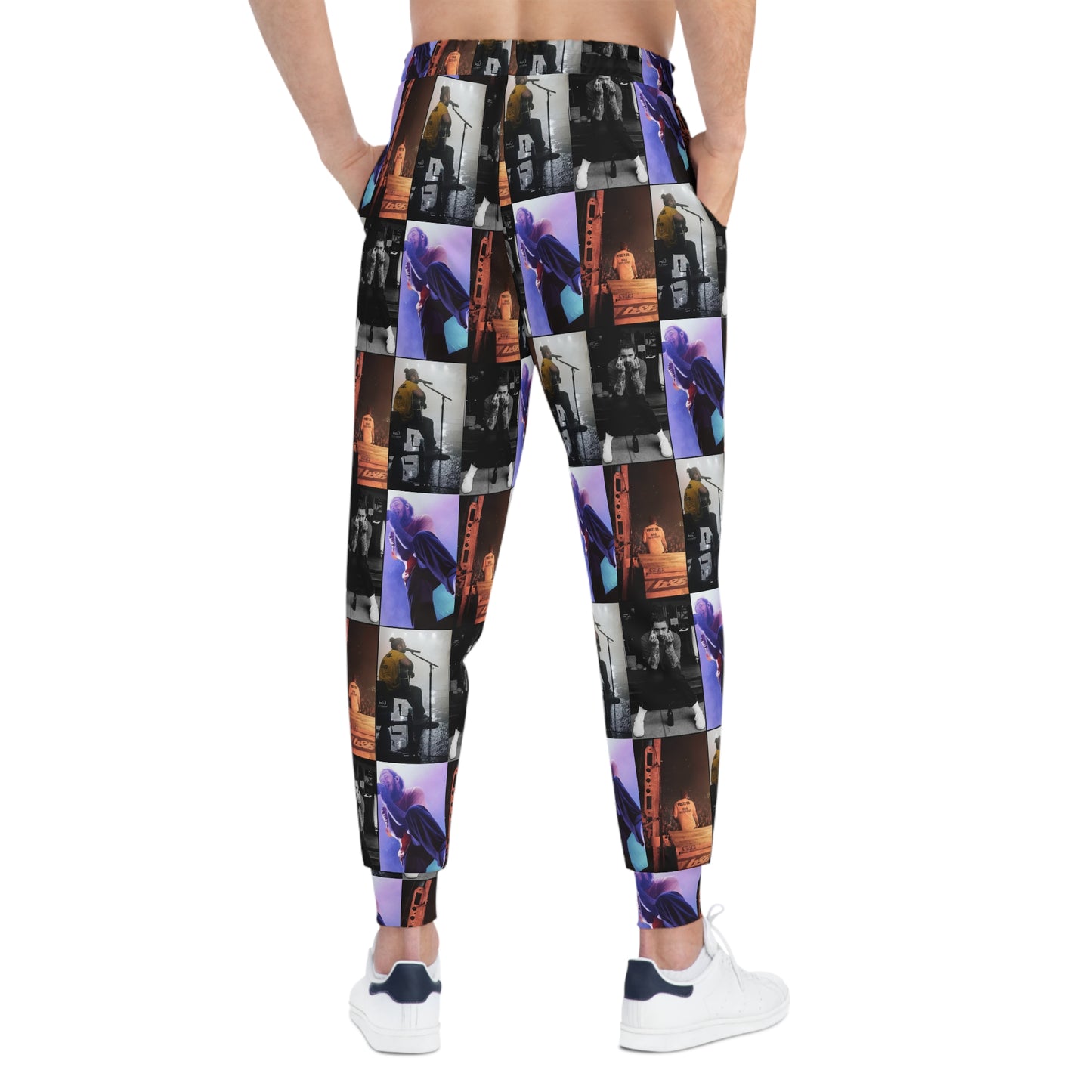 Post Malone On Tour Collage Athletic Jogger Sweatpants