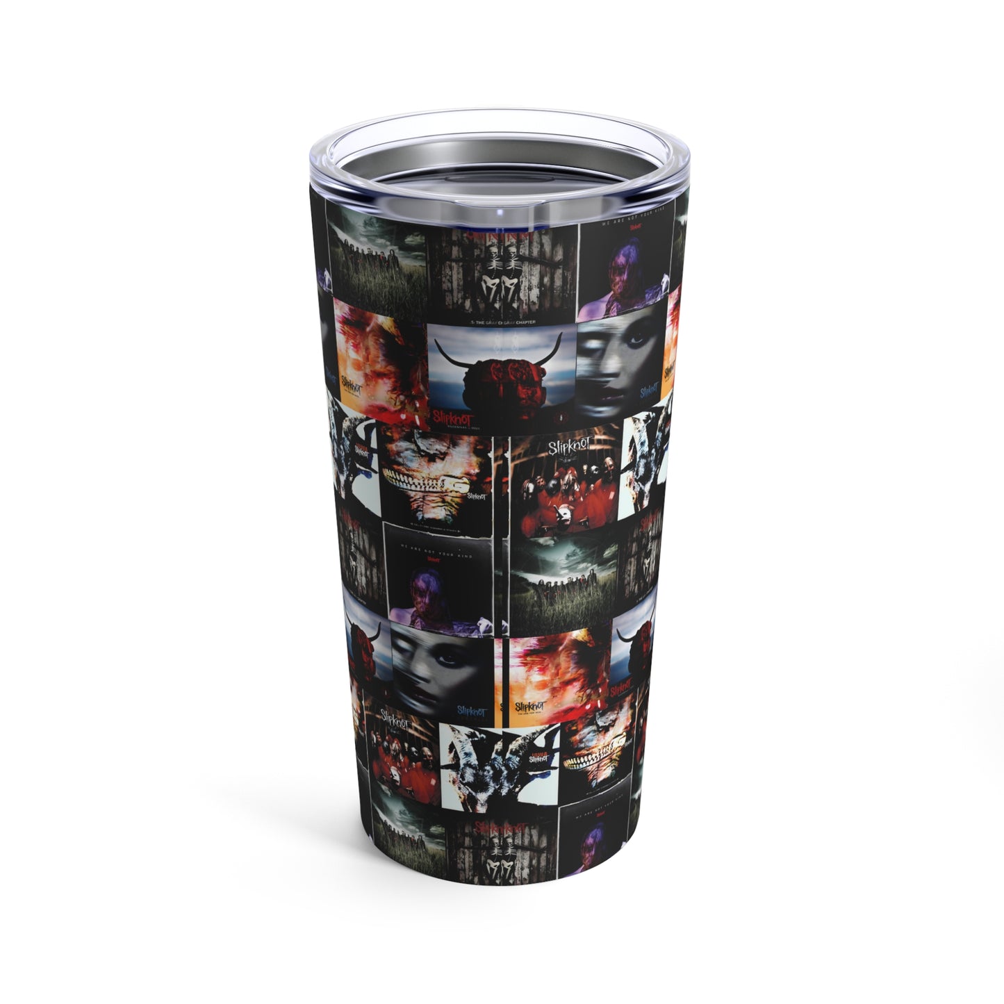 Slipknot Album Art Collage Tumbler