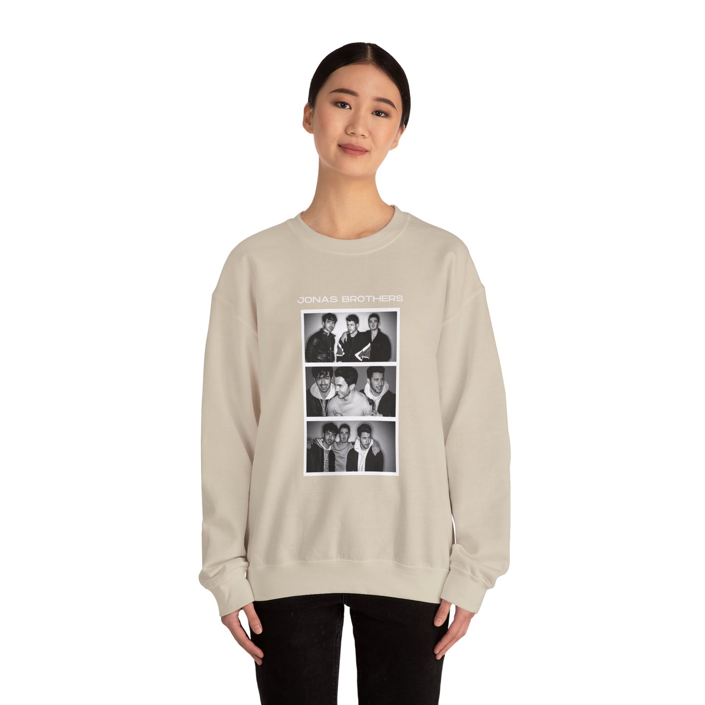 Jonas Brothers Photo Booth Unisex Heavy Blend Crewneck Sweatshirt