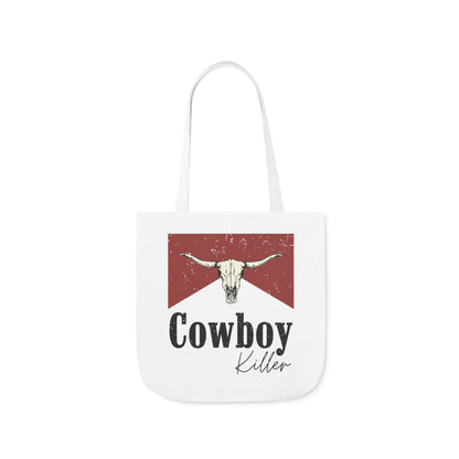 Morgan Wallen Cowboy Killer Polyester Canvas Tote Bag