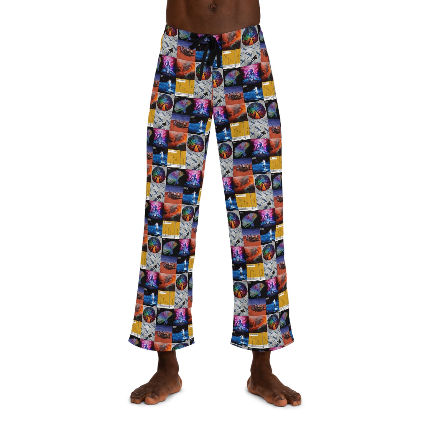 Muse Album Cover Collage Men's Pajama Pants