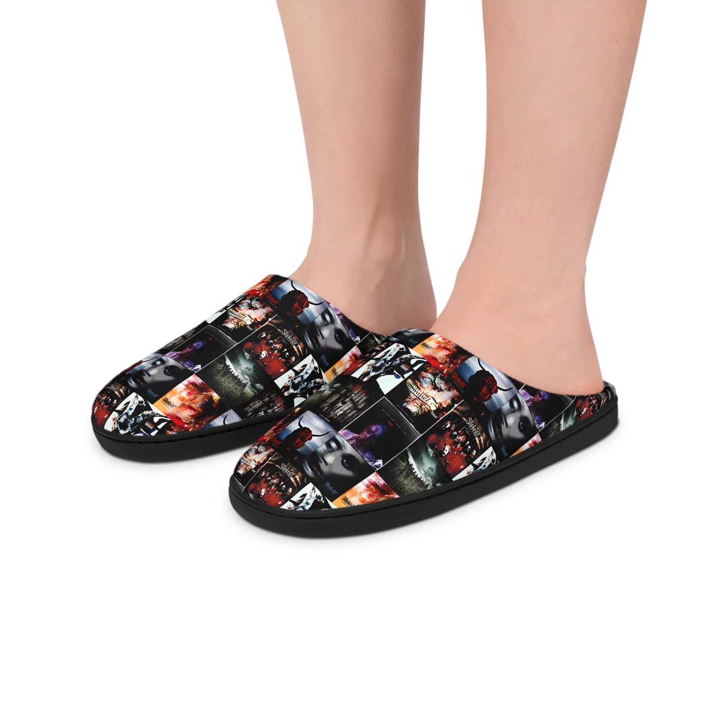 Slipknot Album Art Collage Women's Indoor Slippers