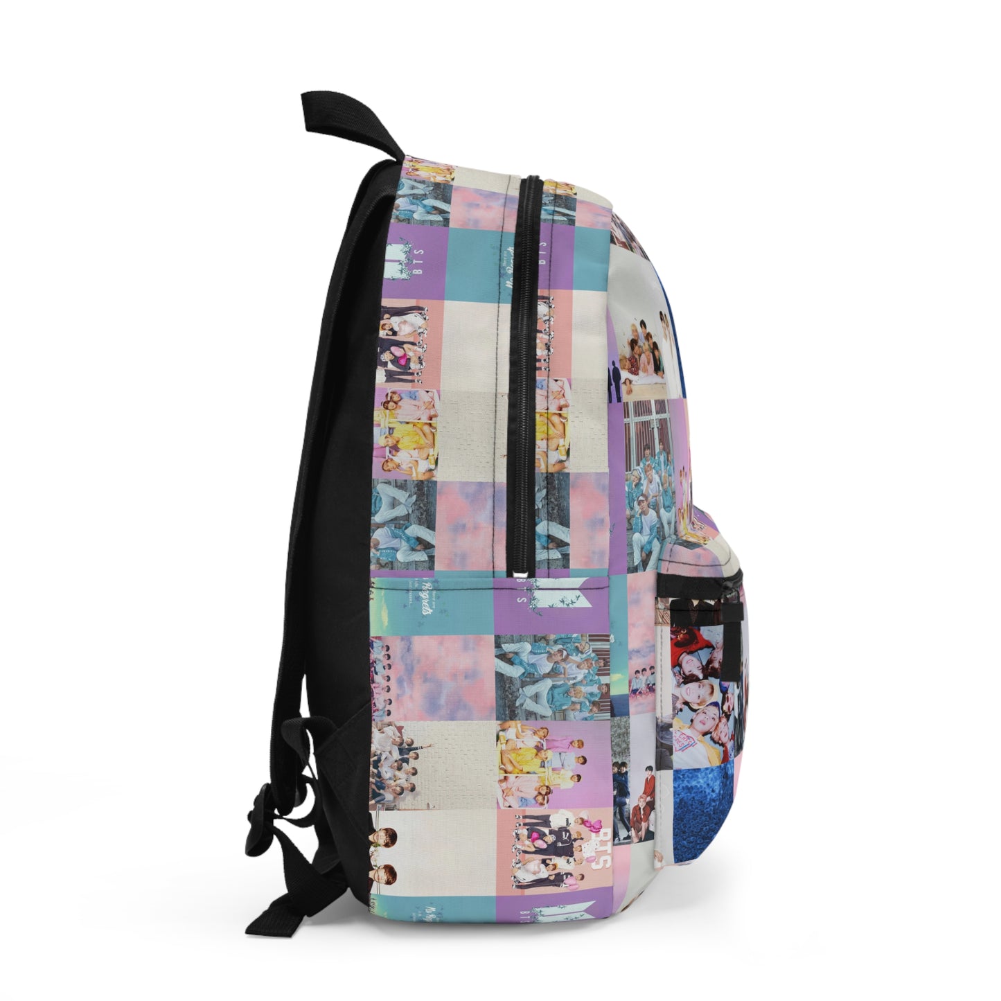 BTS Pastel Aesthetic Collage Backpack
