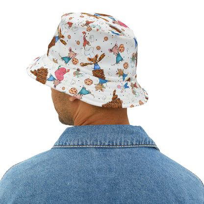 If You Give A Mouse A Cookie Collage Bucket Hat
