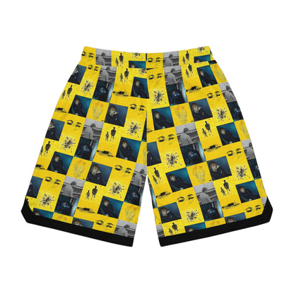 Ed Sheeran Subtract Mosaic Basketball Rib Shorts