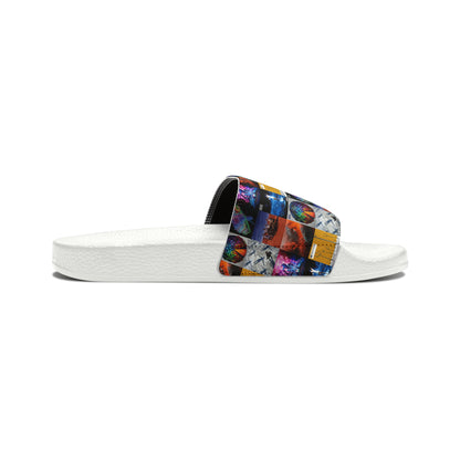 Muse Album Cover Collage Men's Slide Sandals