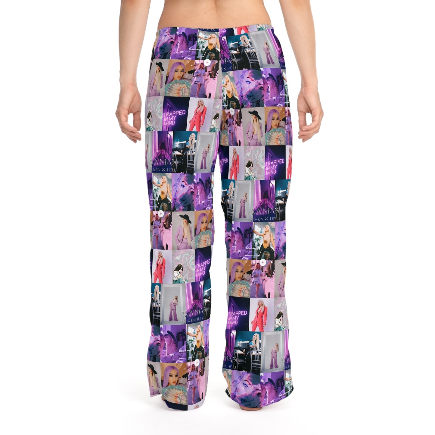 Ava Max Belladonna Photo Collage Women's Pajama Pants