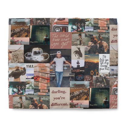 Morgan Wallen Darling You're Different Collage Duvet Cover