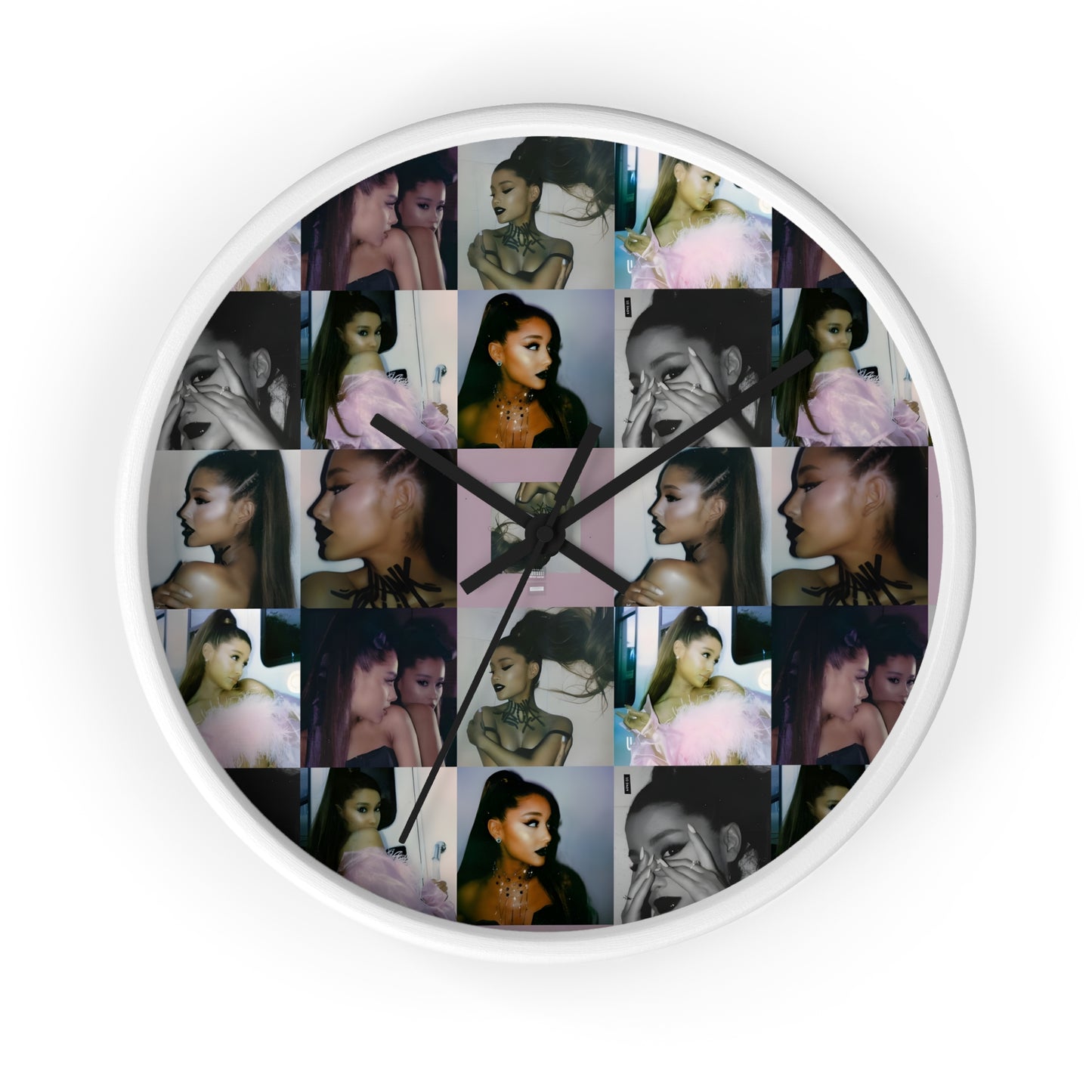 Ariana Grande Thank U Next Mosaic Wall Clock