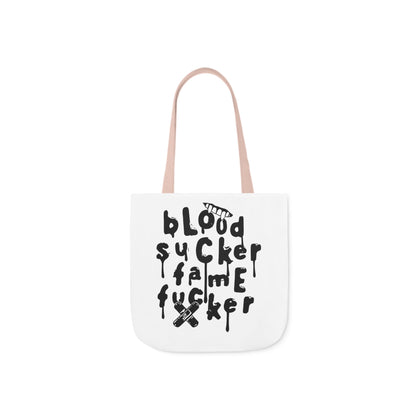 Olivia Rodrigo Blood Sucker Fame Fucker Polyester Canvas Tote Bag