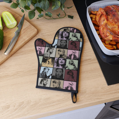 Taylor Swift Eras Collage Oven Glove