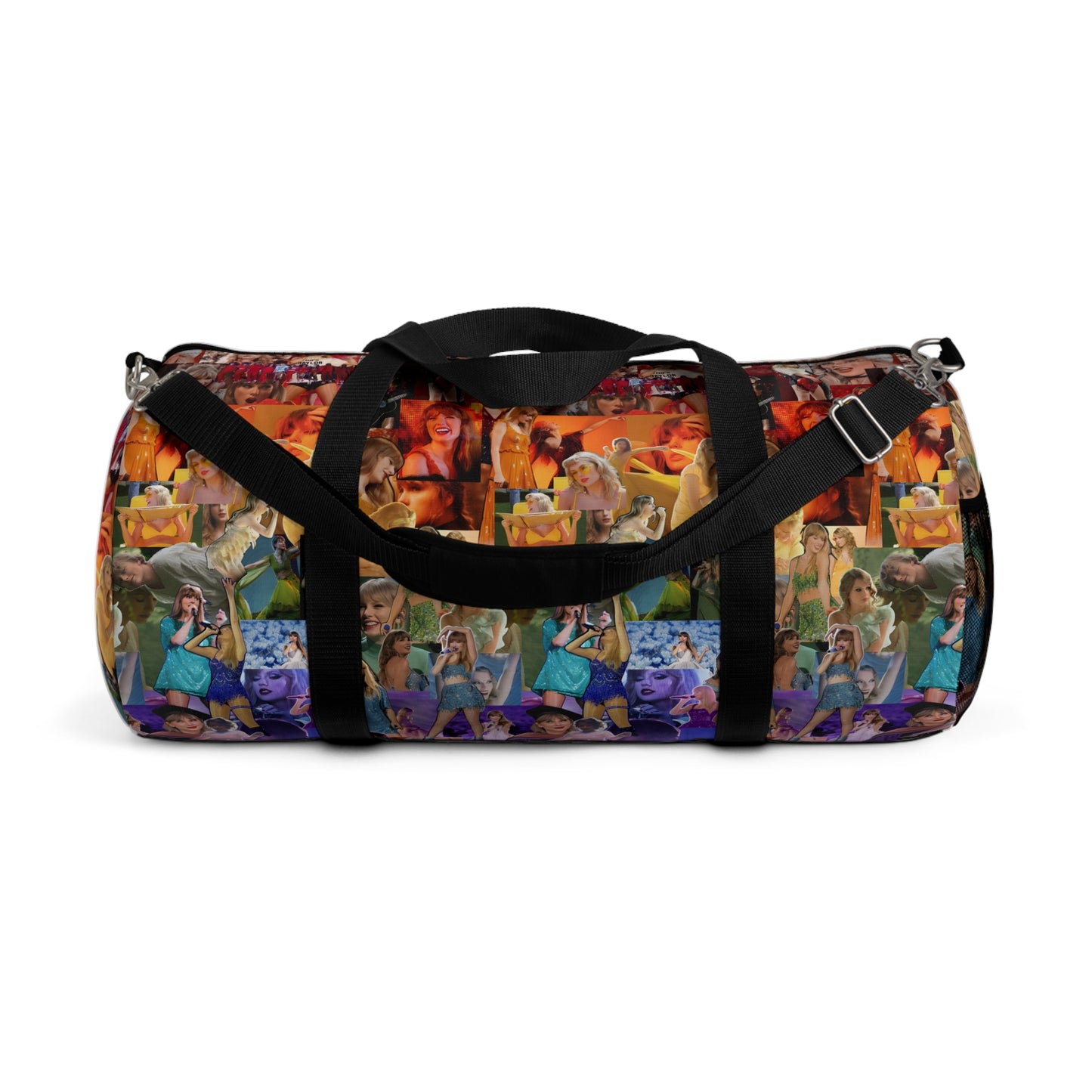 Taylor Swift Rainbow Photo Collage Duffel Bag