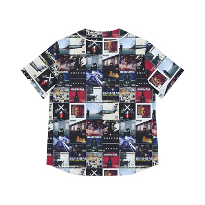 Eminem Album Art Cover Collage Women's Baseball Jersey