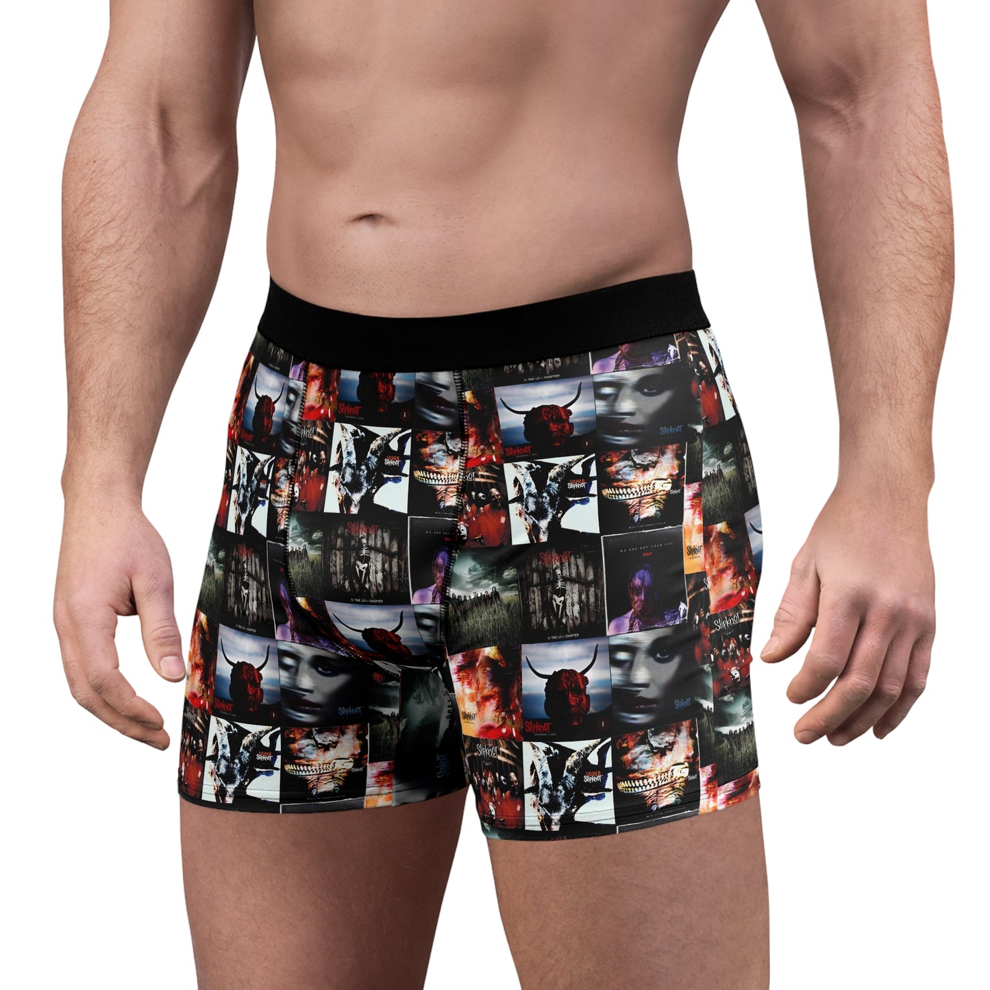 Slipknot Album Art Collage Men's Boxer Briefs Underwear