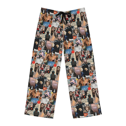 The Kid LAROI No Music No Life Collage Men's Pajama Pants