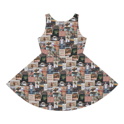 Morgan Wallen Darling You're Different Collage Girls' Sleeveless Sundress