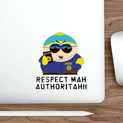 South Park Cartman Respect Mah Autheritah! Die-Cut Stickers