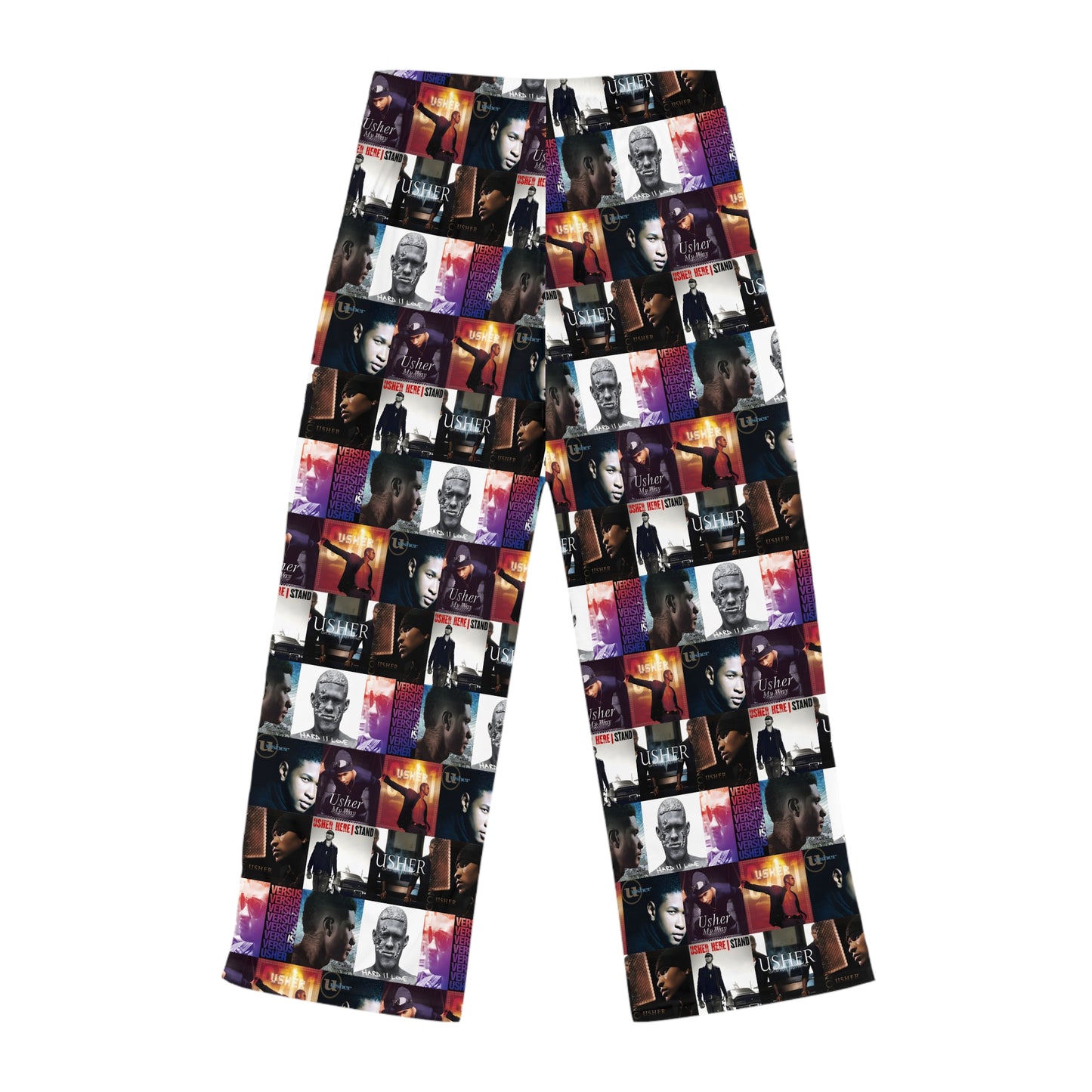 Usher Album Cover Art Mosaic Women's Pajama Pants