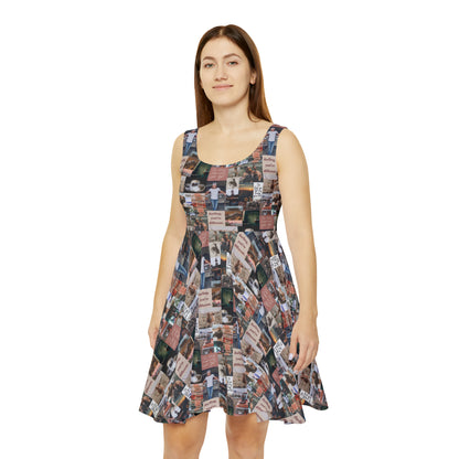 Morgan Wallen Darling You're Different Collage Women's Skater Dress