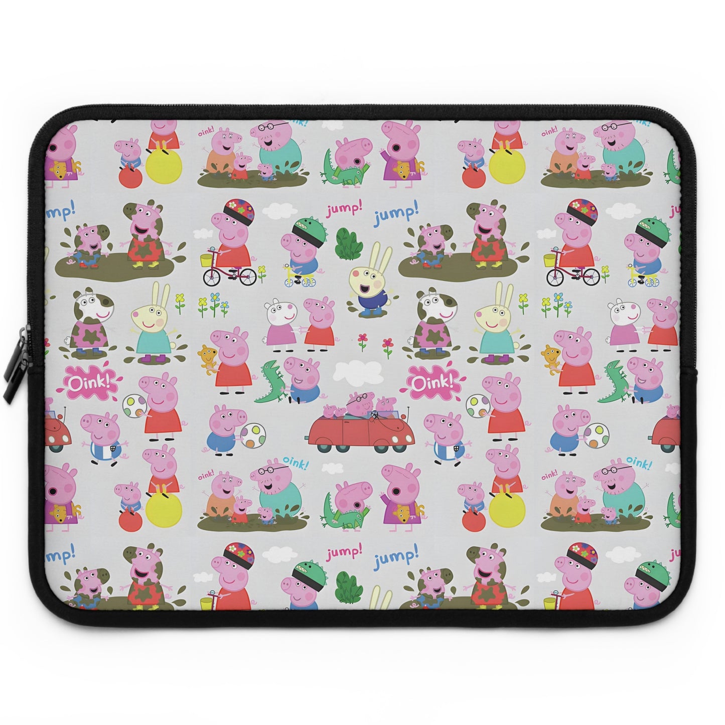 Peppa Pig Oink Oink Collage Laptop Sleeve