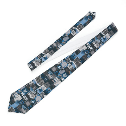 Coldplay Sunrise Sunset Collage Neck Tie