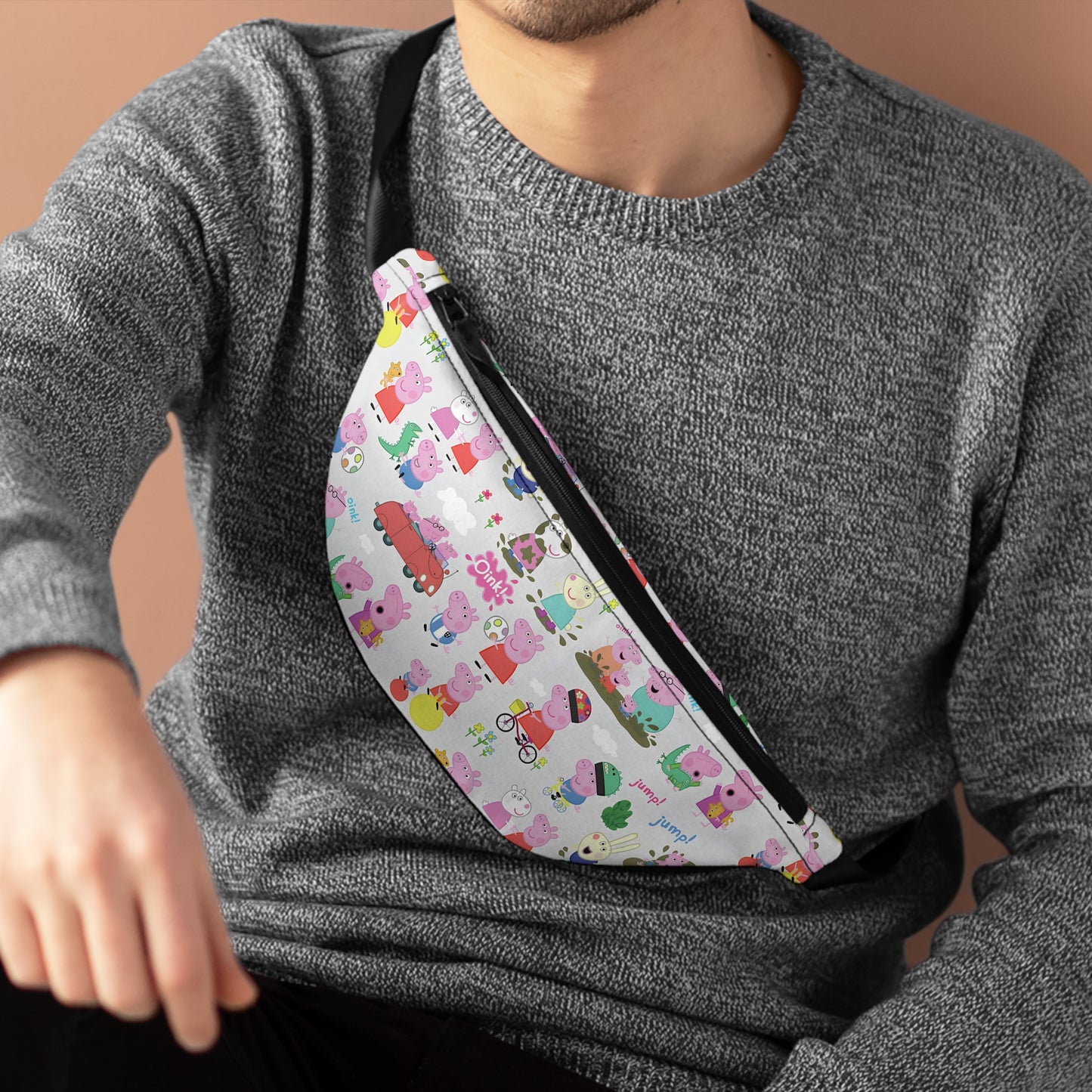 Peppa Pig Oink Oink Collage Fanny Pack