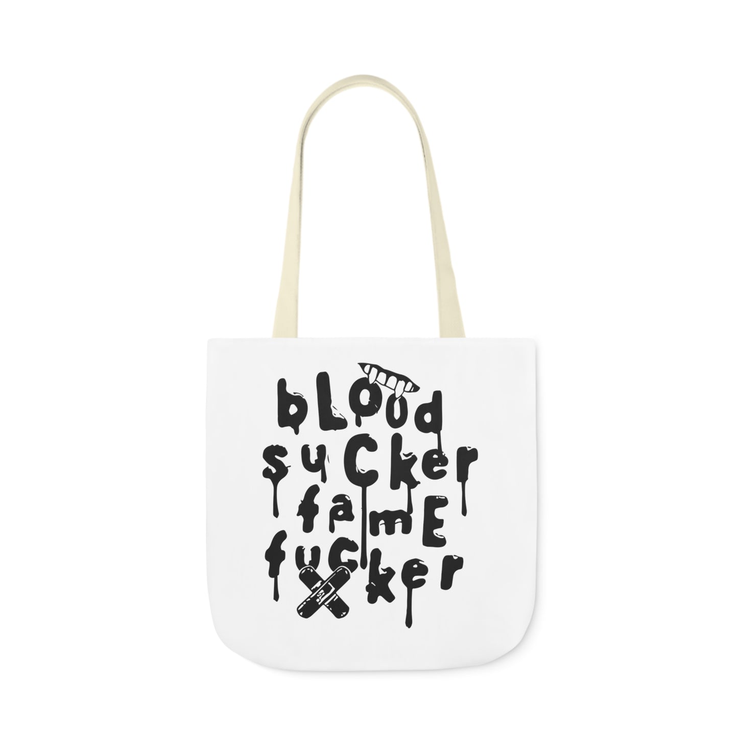 Olivia Rodrigo Blood Sucker Fame Fucker Polyester Canvas Tote Bag