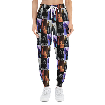 Post Malone On Tour Collage Athletic Jogger Sweatpants