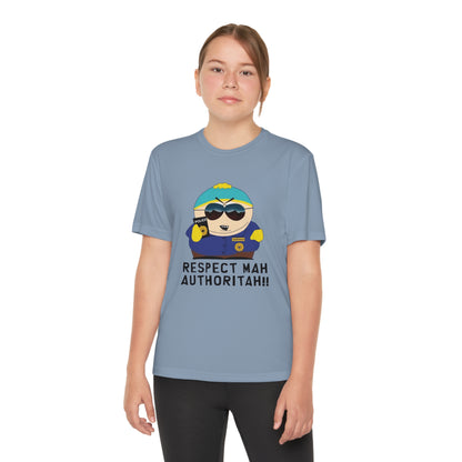 South Park Cartman Respect Mah Autheritah! Youth Competitor Tee