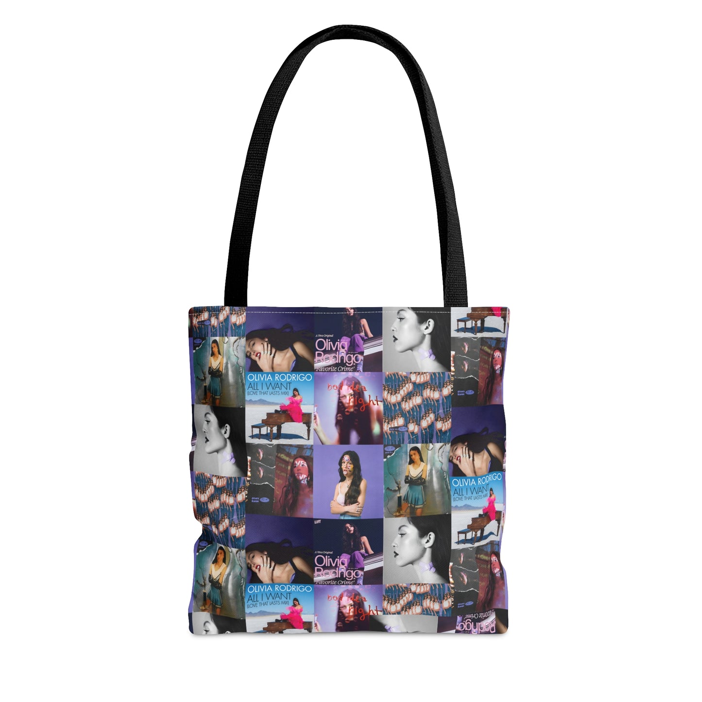 Olivia Rodrigo Album Cover Art Collage Tote Bag