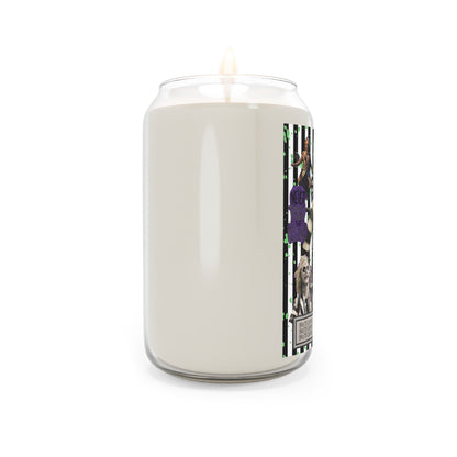 Beetlejuice Strage And Unusual Collage Scented Candle