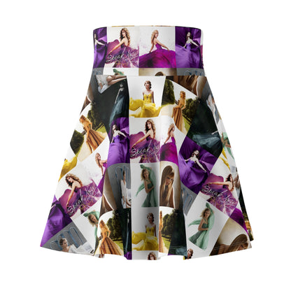 Taylor Swift Speak Now Mosaic Women's Skater Skirt