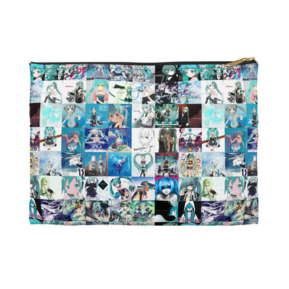 Hatsune Miku Album Cover Collage Accessory Pouch