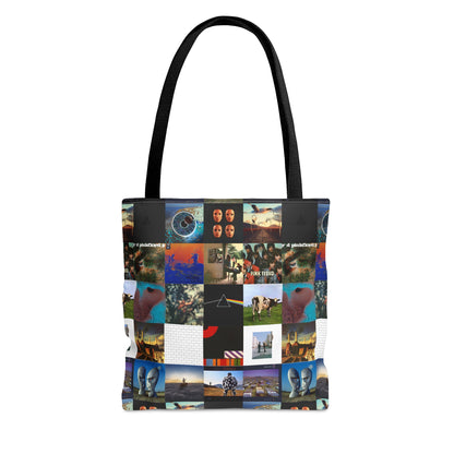 Pink Floyd Album Cover Collage Tote Bag