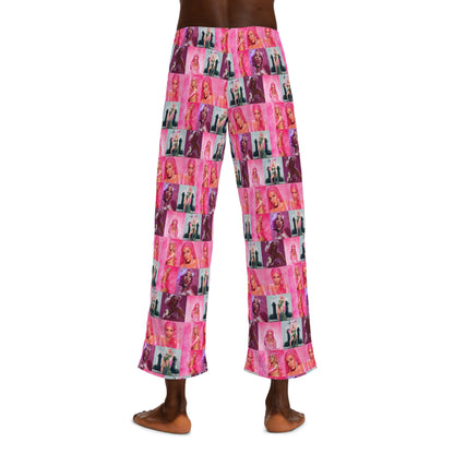 Doja Cat Hot Pink Mosaic Men's Pajama Pants
