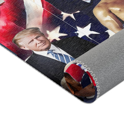 Donald Trump 2024 MAGA Montage Area Rugs