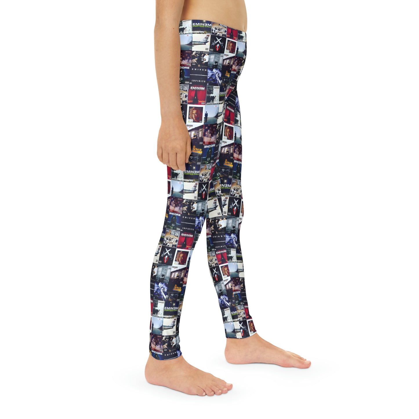 Eminem Album Art Cover Collage Youth Leggings