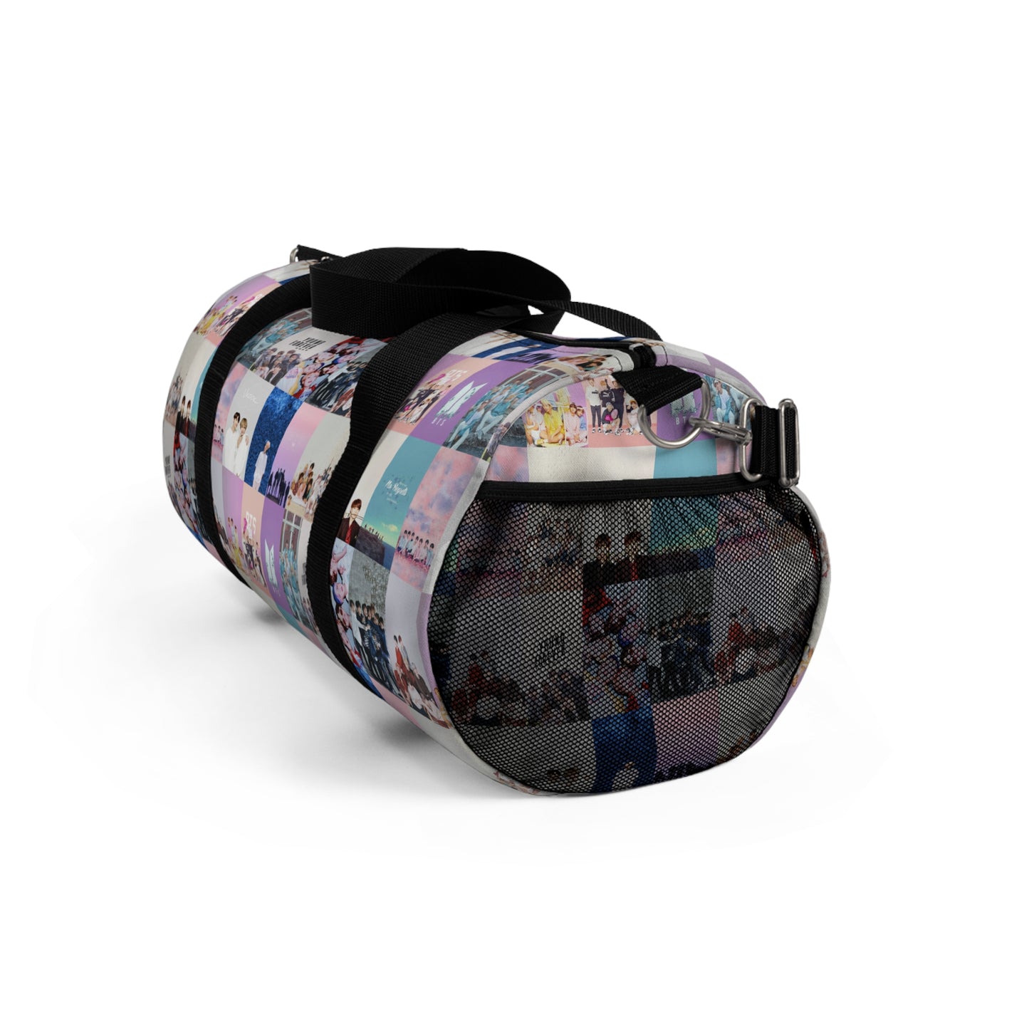 BTS Pastel Aesthetic Collage Duffel Bag