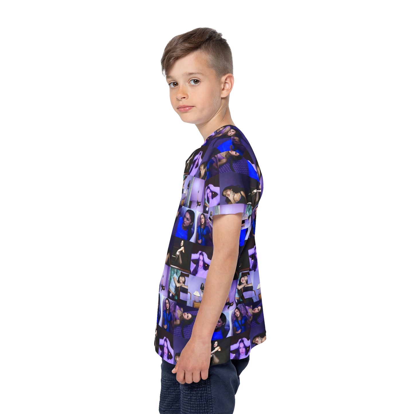 Olivia Rodrigo Guts Mosaic Kids Sports Jersey