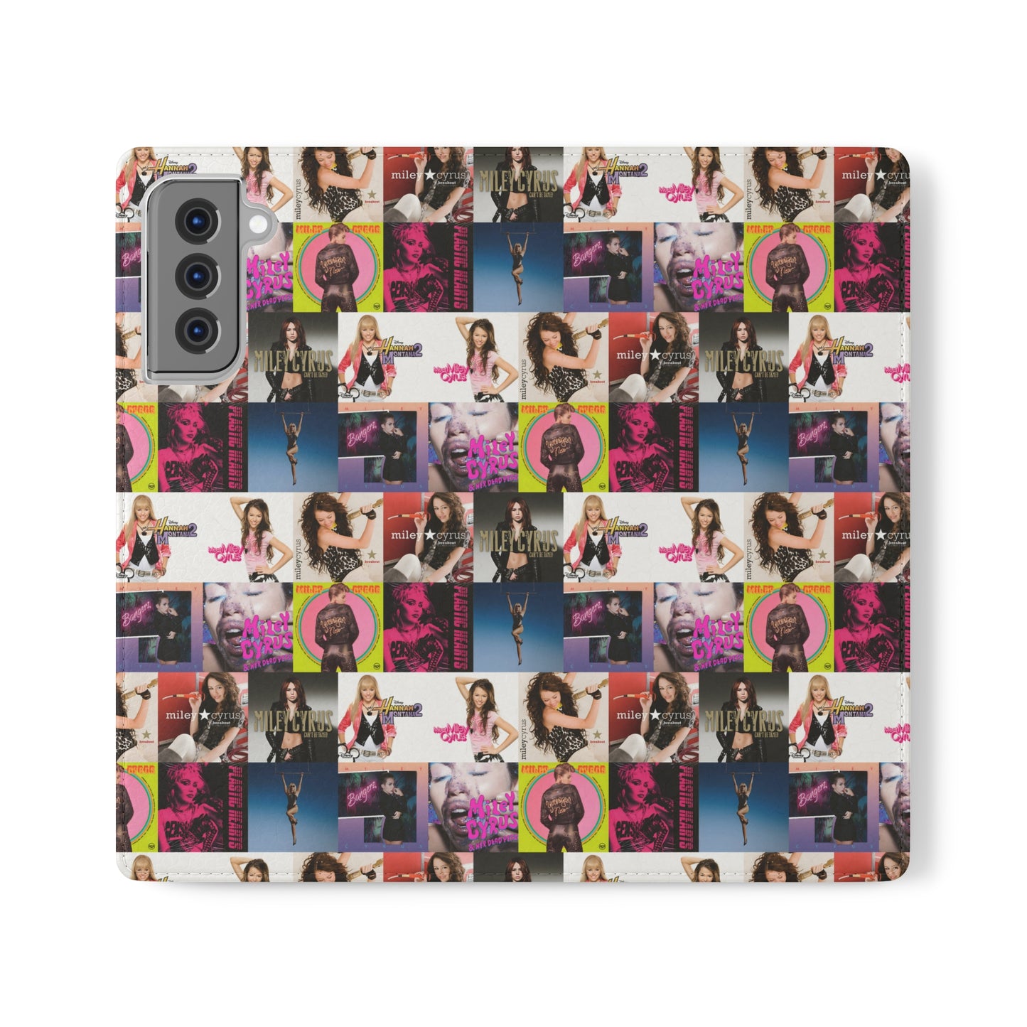 Miley Cyrus Album Cover Collage Phone Flip Case