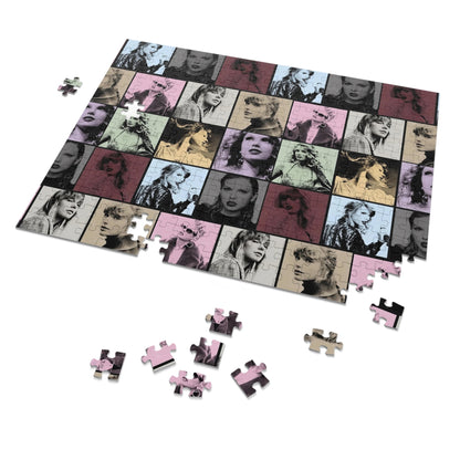 Taylor Swift Eras Collage Jigsaw Puzzle (30, 110, 252, 500, 1000-Piece)