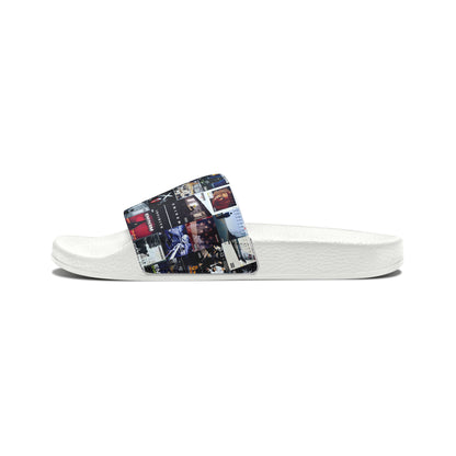 Eminem Album Art Cover Collage Men's Slide Sandals