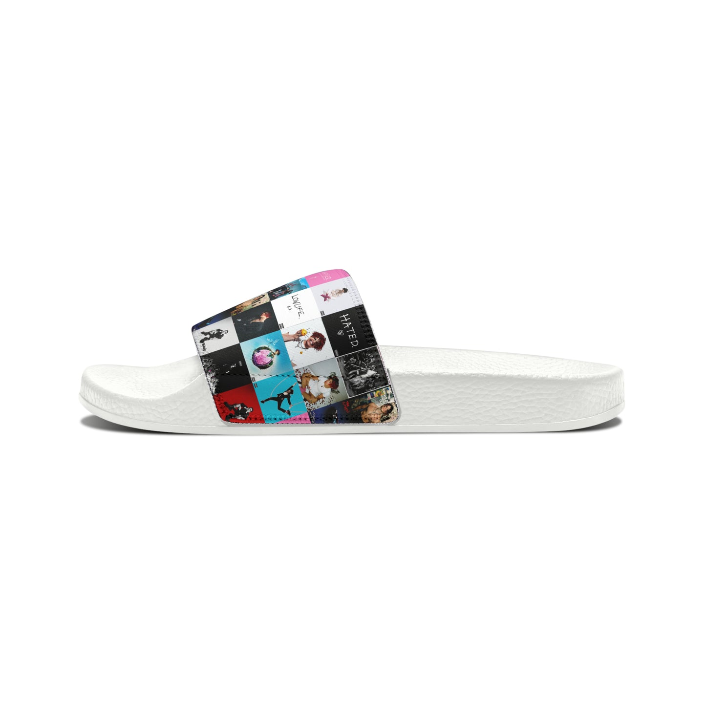 YUNGBLUD Album Cover Art Collage Youth Slide Sandals