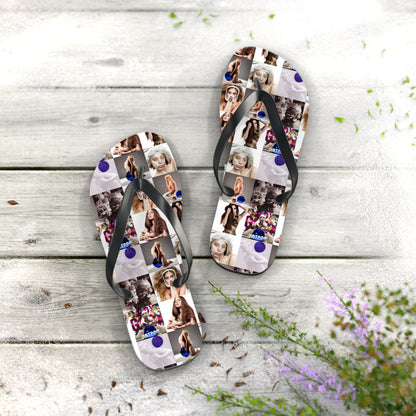 Lady Gaga ARTPOP Mosaic Flip Flops